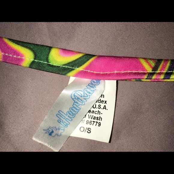 Iheartraves key hole acid print halter - Picture 2 of 2